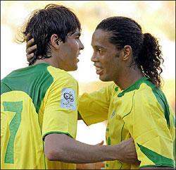 kaka le fonceur et ronnie le genie decanteur de situation